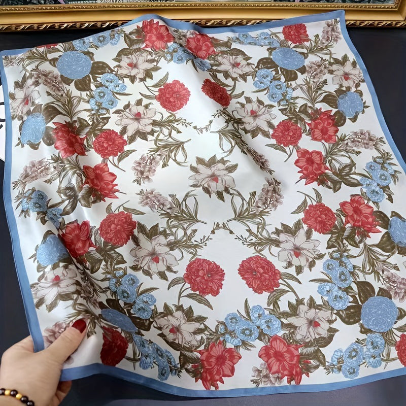 Elegant Blomster Skjerf
