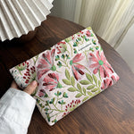 Vintage Blomst Brodert Veske