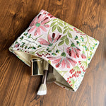 Vintage Blomst Brodert Veske