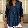 Vintage Uformell Bluse