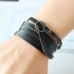 Vintage Lær Armbånd