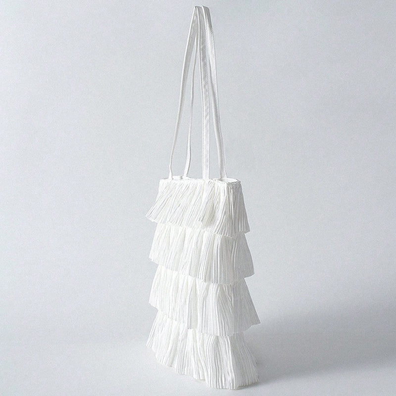 Elegant Ensfarget Veske
