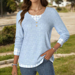Elegant Uformelt Bluse
