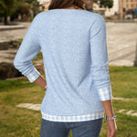 Elegant Uformelt Bluse