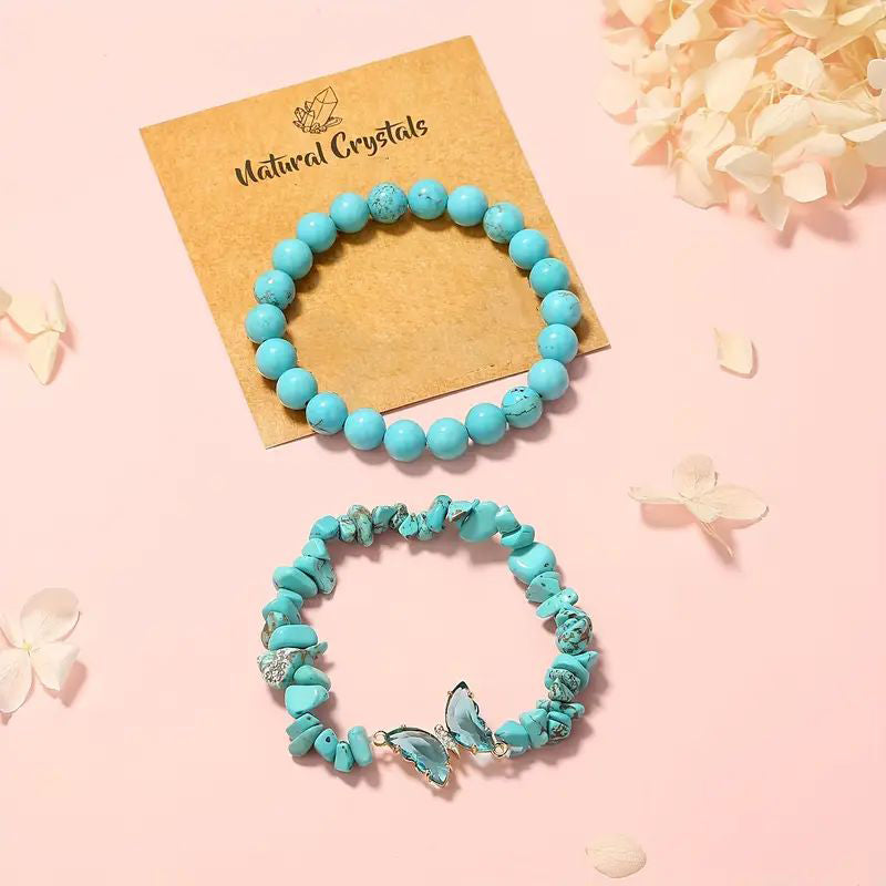 Sommerfugl Perle Armbånd