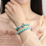 Sommerfugl Perle Armbånd