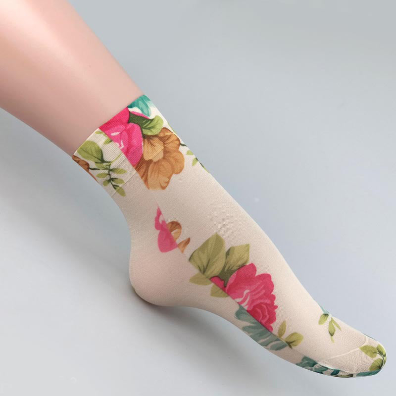 Pustende Blomster Sokker