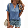 Uformell Ensfarget Bluse