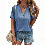 Uformell Ensfarget Bluse