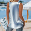 Uformell Stripet Tank Topp