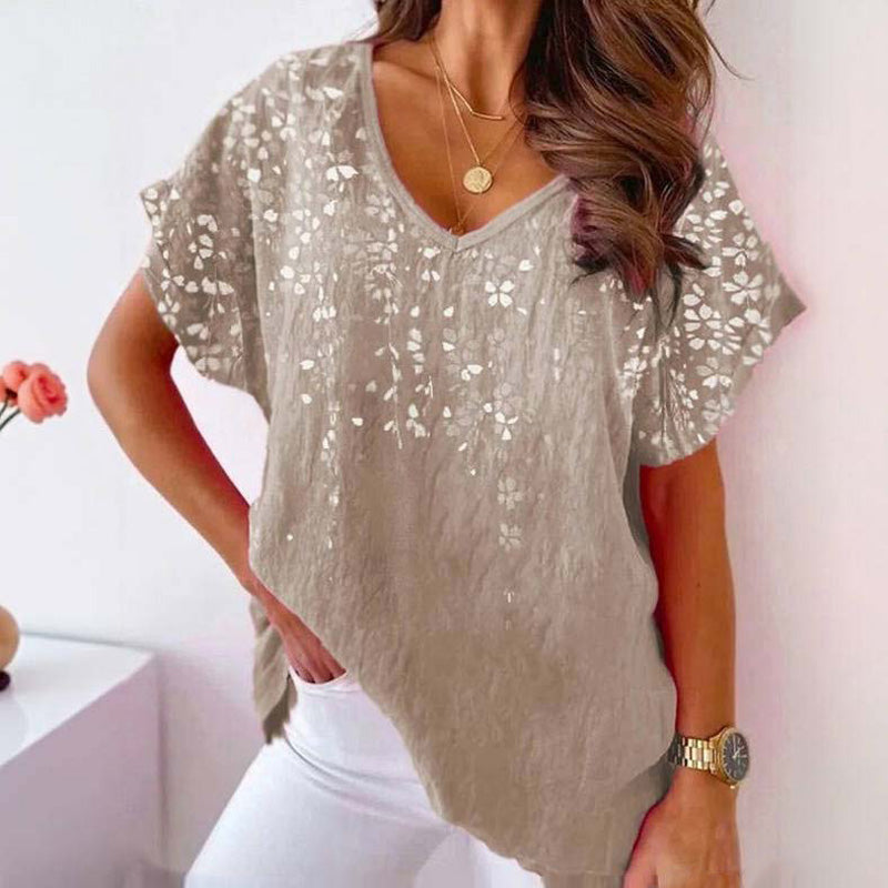 Vintage Uformelt Bluse