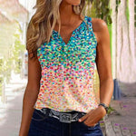 Gradient Polka Dot Tank Topp