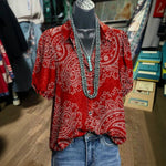 Vintage Uformelt Bluse