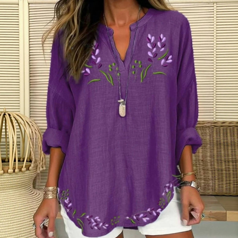 Vintage Uformell Bluse