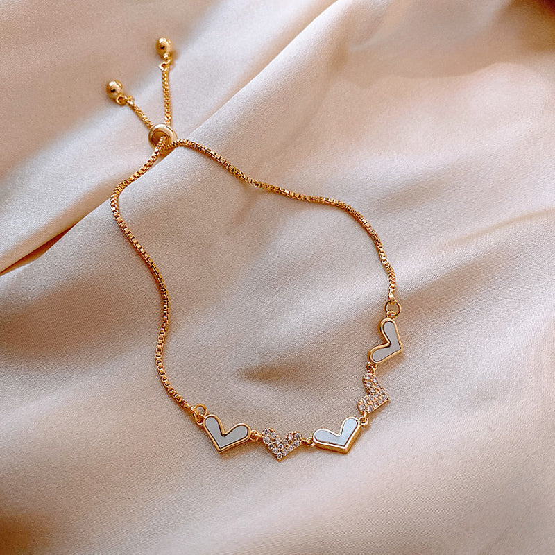 Vintage Hjerte Armbånd