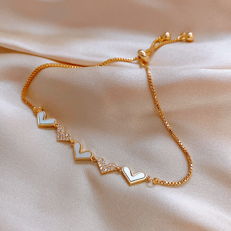 Vintage Hjerte Armbånd