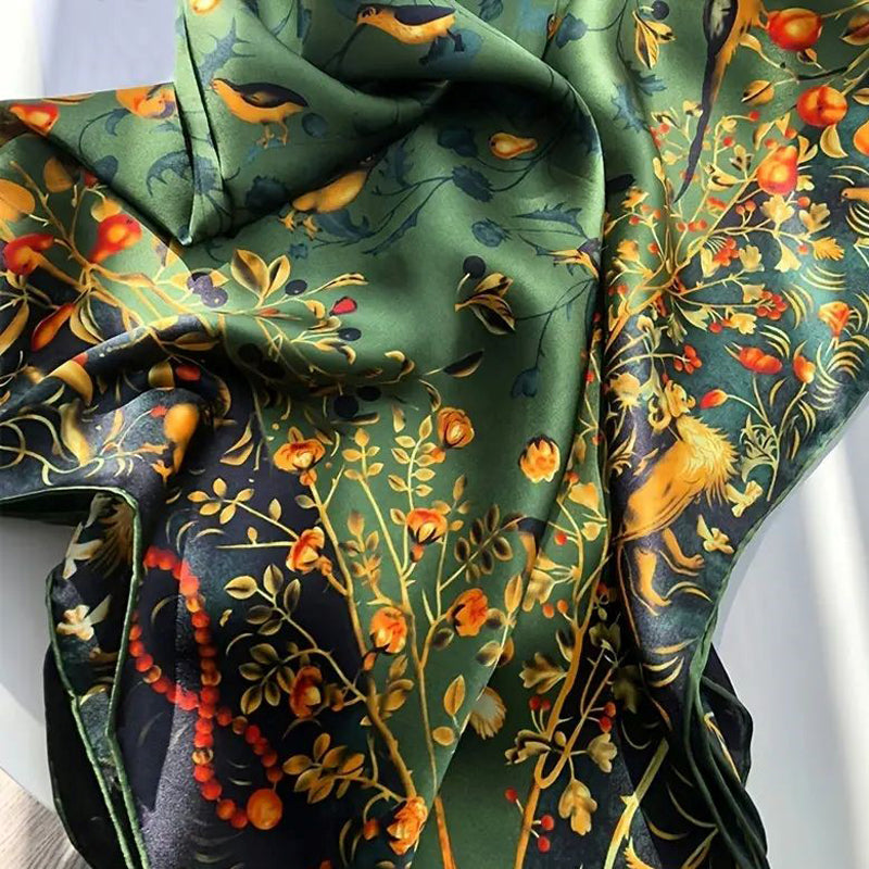 Uformelt Vintage Skjerf
