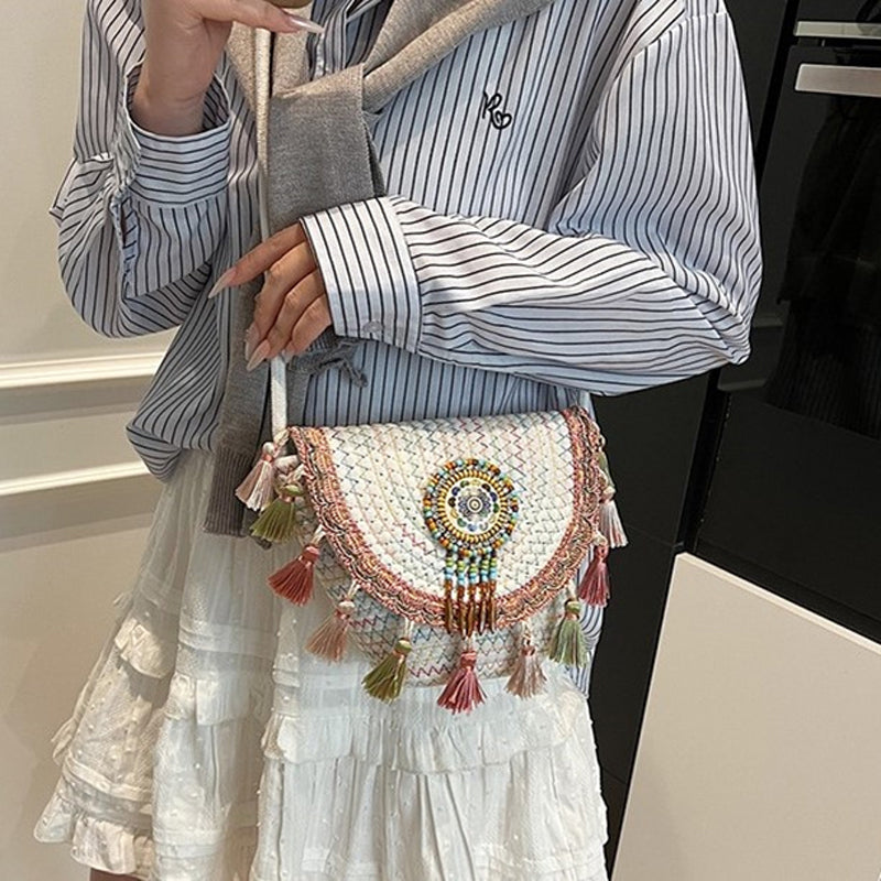 Vintage Etnisk Stil Veske