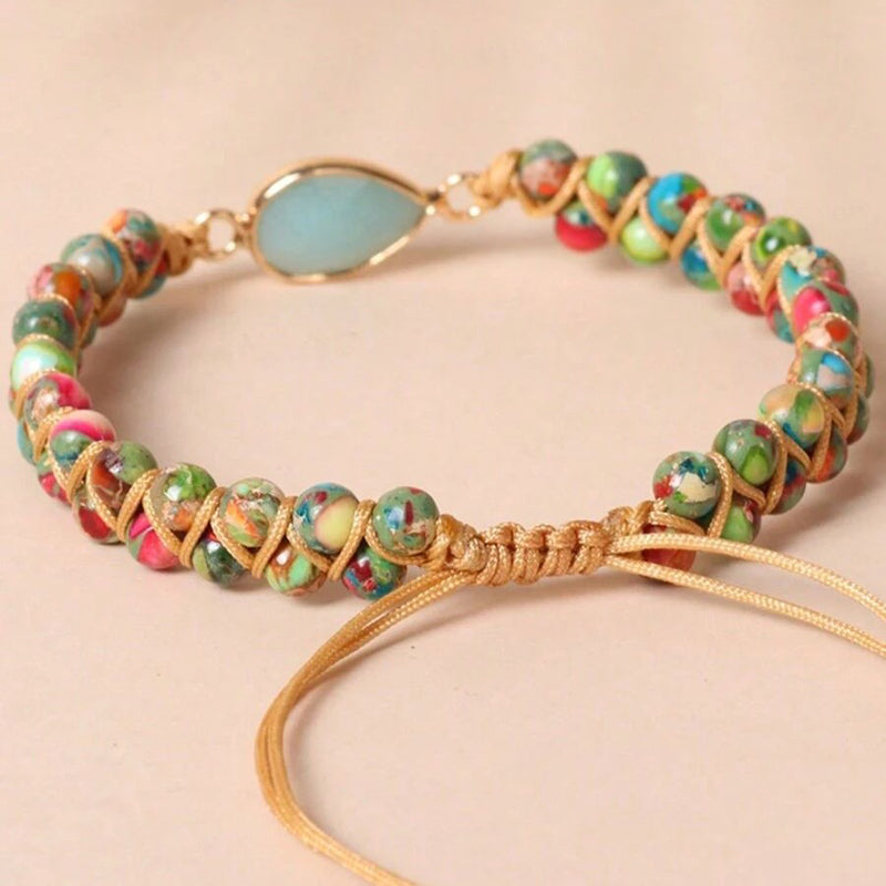 Håndvevd Bohemsk Armbånd