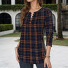 【Lange Ermer】Vintage Rutete Bluse
