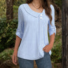 Casual Stripete Bluse