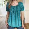 Vintage Gradient Bluse