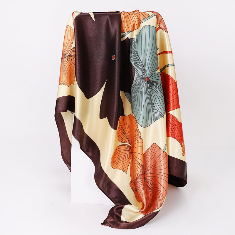 Vintage Uformelt Skjerf