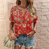 Vintage Uformelt Bluse