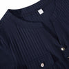 Uformell Ensfarget Bluse