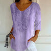 Vintage Uformelt Bluse