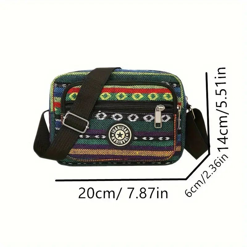 Vintage Stripet Veske