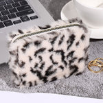 Vintage Leopardtrykk Myntpung