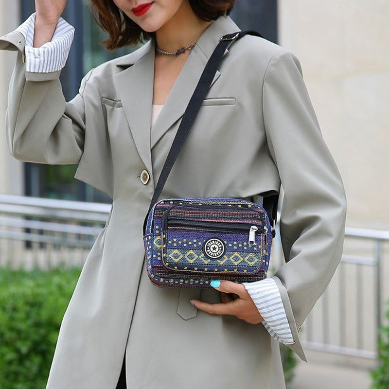 Vintage Stripet Veske