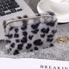 Vintage Leopardtrykk Myntpung