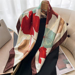 Vintage Uformelt Skjerf