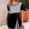 Uformelt Stripete Bluse
