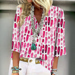 Vintage Uformelt Bluse