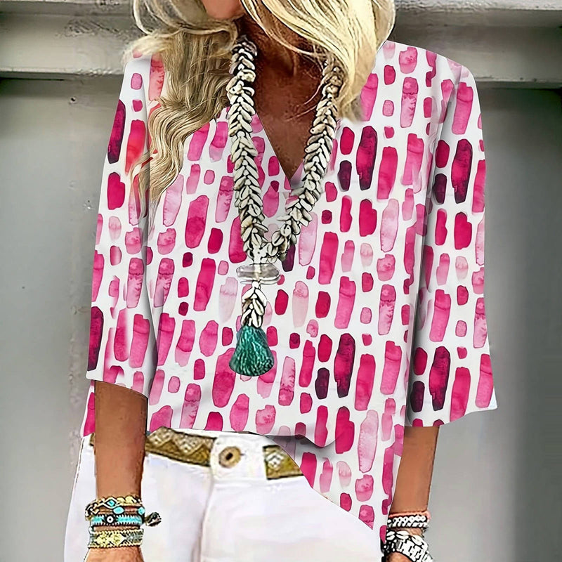 Vintage Uformelt Bluse