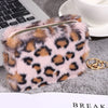 Vintage Leopardtrykk Myntpung