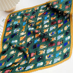 Uformelt Vintage Skjerf