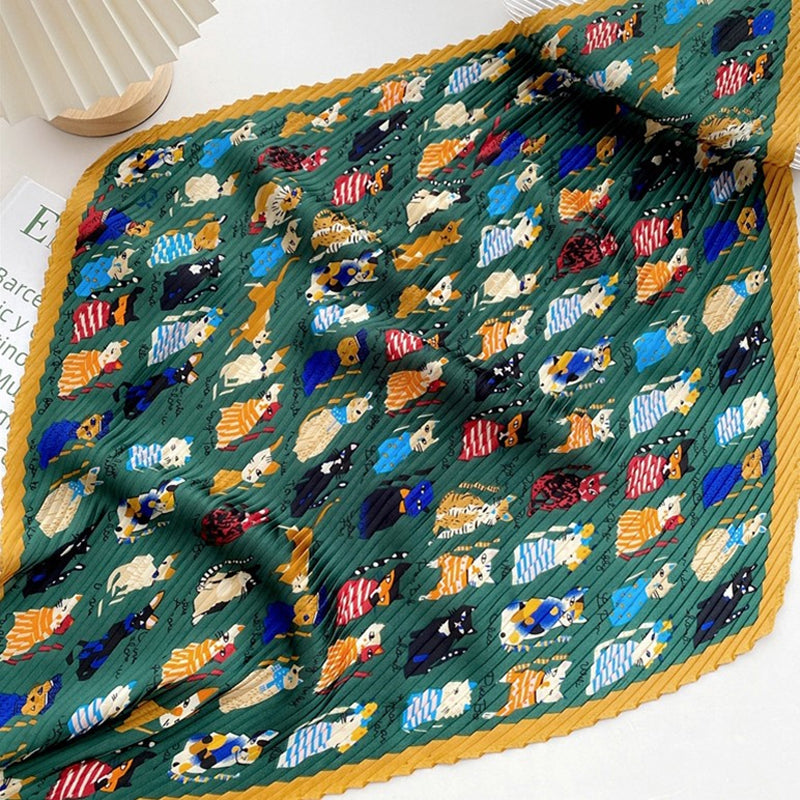 Uformelt Vintage Skjerf
