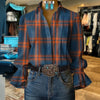 Vintage Rutete Bluse