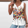 Fargerik Graffiti Tank Topp