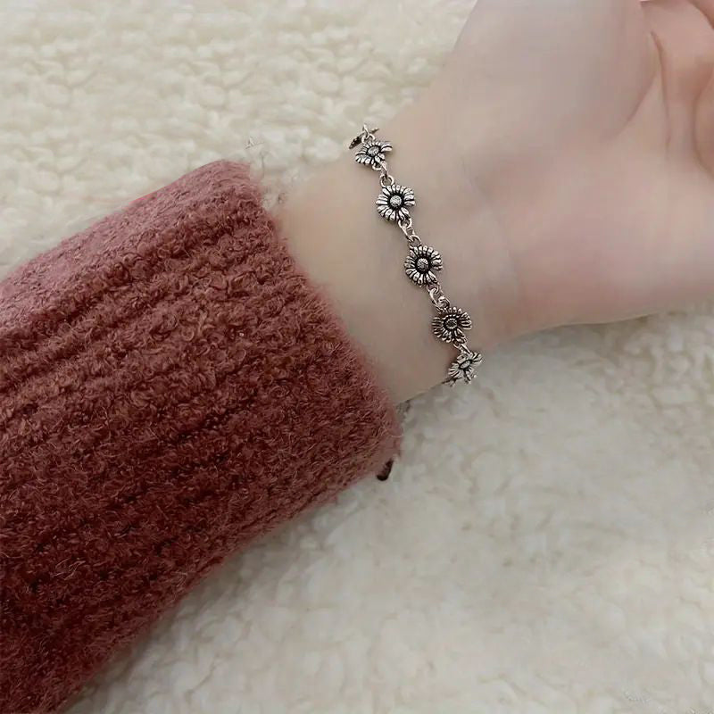 Vintage Blomster Armbånd