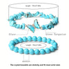 Sommerfugl Perle Armbånd