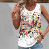 Fargerik Graffiti Tank Topp