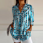 Vintage Polka Dot Bluse