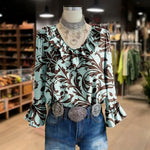 Vintage Uformell Bluse