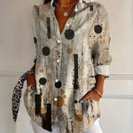 Vintage Uformell Bluse