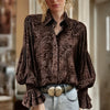 Vintage Uformell Bluse